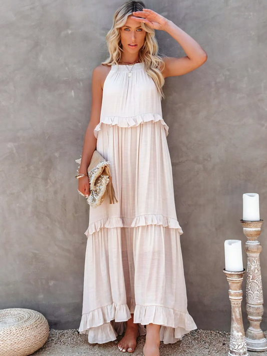 Darcey™ Ruffle Breeze Maxikleid