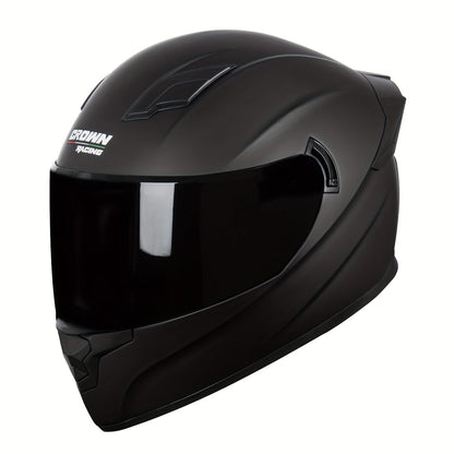 F-700 Motorradhelm - Matt Schwarz