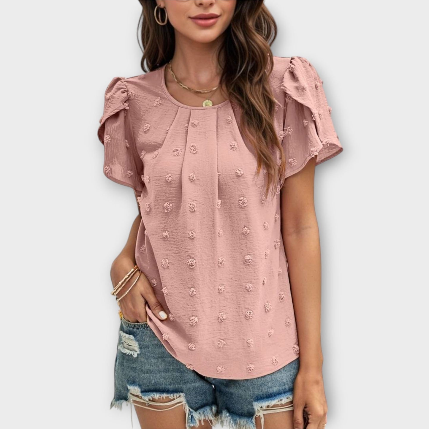 Charlotte - Die Perfekte Polka Dot Bluse
