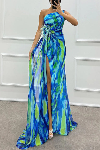 Mavis | Vibrantes Maxikleid