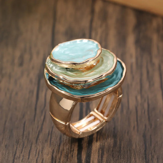 Aylin™ | Boho Stapel Statement Ring