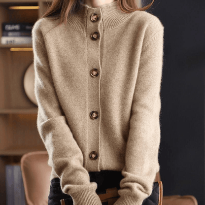 ANNIE I KLASSISCHER GESTRICKTER CARDIGAN