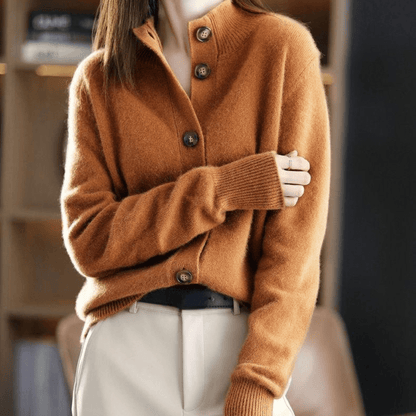 ANNIE I KLASSISCHER GESTRICKTER CARDIGAN