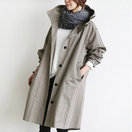 Mandy - Stylischer wasserdichter Trenchcoat