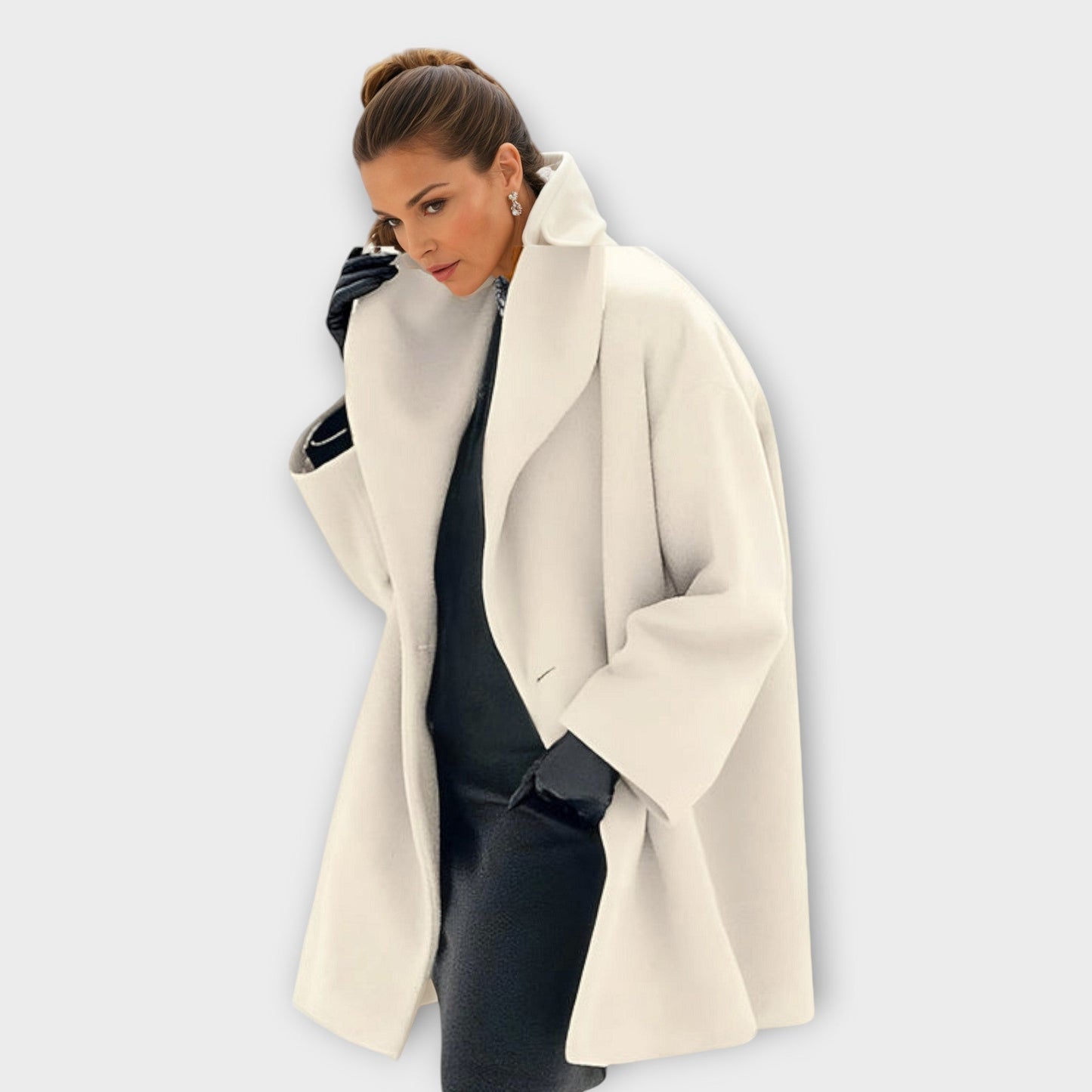 Emma | Premium Winddichter Wollmantel