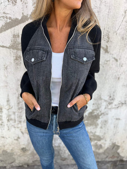 ELSIE I STILVOLLE JEANSJACKE