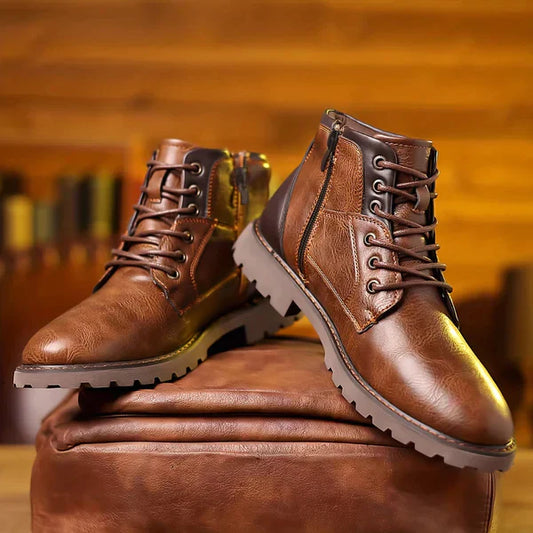 Brody | Schnürstiefel aus strapazierfähigem Leder